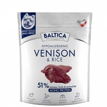 Kuivtoit koertele Baltica Nutraceutic Hypoallergenic Venison & Rice XS/S, 1 kg