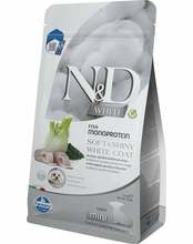 Kuivtoit kutsikatele Farmina N&D White Dog Puppy Mini Sea Bass Spirulina Fennel, 1,5 kg