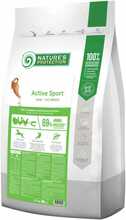 Kuivtoit koertele Natures Protection Active Sport linnuliha ja krilliga, 12 kg