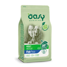 Kuivtoit koertele Oasy Adult Medium kala, 12 kg