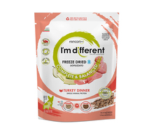 I'm Different Turkey Dinner külmkuivatatud toit koertele, 156 g