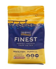 Kuivtoit kutsikatele Fish4Dogs Finest White Fish väikestele tõugudele, 1,5 kg