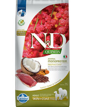 Kuivtoit koertele Farmina N&D Quinoa Skin & Coat Duck & Coconut Adult, 7 kg