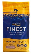 Kuivtoit koertele Fish4Dogs väljameres kalaga, 12 kg