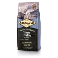 Kuivtoit kutsikatele Carnilove Salmon & Turkey, lõhe ja kalkuniga, 12 kg
