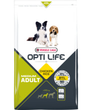 Kuivtoit koertele Versele-Laga Opti Life Adult Medium linnulihaga, 12,5 kg