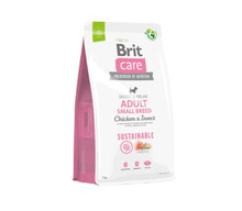 Kuivtoit koertele Brit Care Adult Small Breed kanaliha ja putukatega, 7 kg