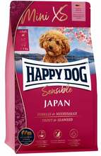 Kuivtoit koertele Happy Dog XS Japan forelli ja merevetikatega, 1,3 kg