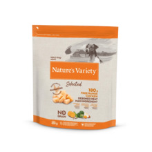 Kuivtoit koertele NATURE'S VARIETY Selected Mini Adult kanaga, 0,6 kg