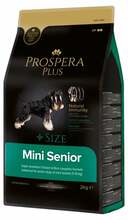Kuivtoit koertele Prospera Plus Mini Senior kanaga, 2 kg