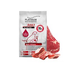 Kuivtoit koertele Platinum veiseliha ja kartuliga, 1,5 kg