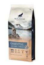 Kuivtoit koertele WOLFOOD Essential GF Sterilized, 14 kg