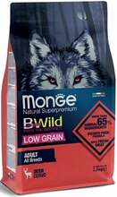 Kuivtoit koertele Monge BWild Adult hirvelihaga, 12 kg