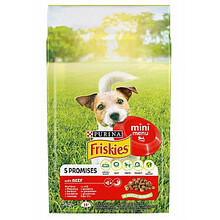 Kuivtoit koertele Purina Friskies Mini Menu veiselihaga ja köögiviljadega, 1,5 kg