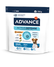 Kuivtoit koertele Advance Mini Adult kanaga, 700 g