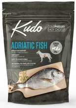Kuivtoit vanematele koertele Kudo Adriatic Fish Senior Light, 3 kg