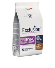 Kuivtoit koertele Exclusion Hypoallergenic küüliku ja kartuliga, 12 kg