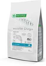 Kuivtoit koertele Natures Protection Superior Care White Dogs Grain Free valge kalaga, 4 kg