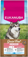 Kuivtoit koertele Eukanuba Senior Large Breed Grain Free Ocean Fish, 12 kg