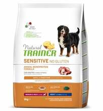 Kuivtoit koertele Natural Trainer Sensitive No Gluten pardiga, 3 kg