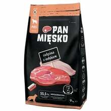 Kuivtoit koertele Pan Miesko kalkunilihaga, 9 kg