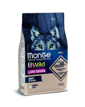 Kuivtoit koertele Monge BWild Adult hani, 2,5 kg