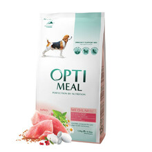 Kuivtoit koertele Optimeal kalkuniga, 1,5 kg
