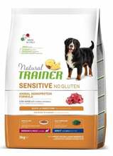 Kuivtoit koertele Natural Trainer Sensitive No Gluten lambalihaga, 3 kg