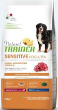 Kuivtoit koertele Natural Trainer Sensitive Adult Medium - Maxi lambalihaga, 12 kg
