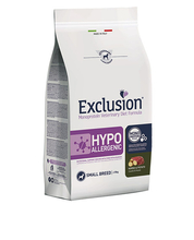 Kuivtoit koertele Exclusion Hypoallergenic Small hobuseliha ja kartuliga, 2 kg