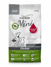 Poolniiske koeratoit Platinum Adult Chicken Mini, 900 g