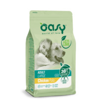 Kuivtoit suurt tõugu täiskasvanud koertele Oasy Adult Large Breed Chicken kanaga, 12 kg