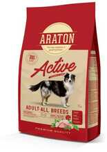 Kuivtoit koertele Araton Dog Adult Active linnulihaga, 15 kg