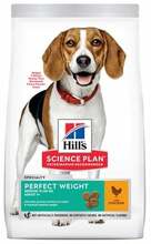 Kuivtoit koertele Hill's Science Plan Perfect Weight Medium Adult kanaga, 2 kg