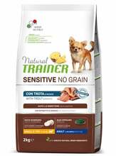 Kuivtoit koertele Natural Trainer Sensitive No Grain Trout, 0,8 kg