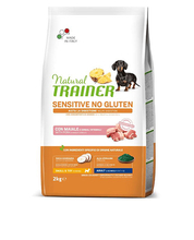 Kuivtoit koertele Natural Trainer Sensitive Mini sealiha, 2 kg