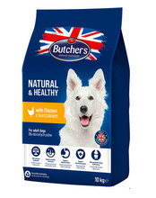 Kuivtoit koertele Butcher's Natural & Healthy kanaga, 10 kg