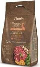 Kuivtoit koertele Fitmin Purity Mini Adult Grainfree Beef, veiseliha, 4 kg