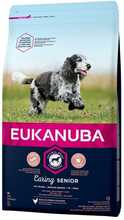 Kuivtoit koertele Eukanuba Caring Senior Medium Breed kanaga, 3 kg