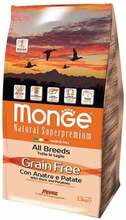 Kuivtoit koertele Monge Grain Free Adult pardi ja kartuliga, 12 kg
