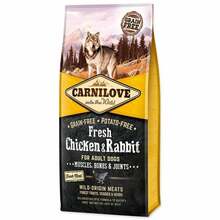 Kuivtoit koertele Carnilove Fresh Chicken & Rabbit for Adult, 12 kg