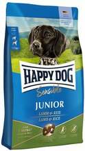 Kuivtoit koertele Happy Dog Sensible Junior lambaliha ja riisiga, 4 kg