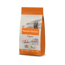 Kuivtoit koertele Nature's Variety Original No Grain Medium/Maxi kalkuniga, 2 kg