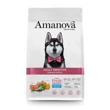 Kuivtoit koertele Amanova Adult Sensitive Salmon Deluxe lõhega, 2 kg