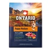 Kuivtoit kutsikatele Ontario Puppy Medium Lamb & Brown rice, 2,25 kg