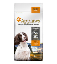 Kuivtoit koertele Applaws Dog Adult Small & Medium Breed Chicken, 2 kg