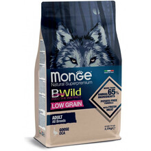Kuivtoit koertele Monge BWild Adult hane, 12 kg