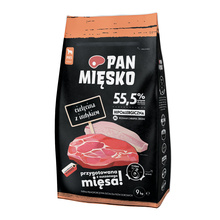 Kuivtoit koertele Pan Mięsko veiseliha ja kalkuniga M, 9 kg