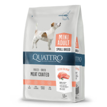 Kuivtoit koertele Quattro Mini Salmon lõhega, 1,5 kg