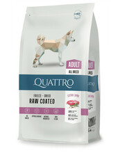 Kuivtoit koertele Quattro Adult All Breed lambalihaga, 12 kg